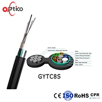 شکل 8 GYTC8S فیبر کابل خود پشتیبانی